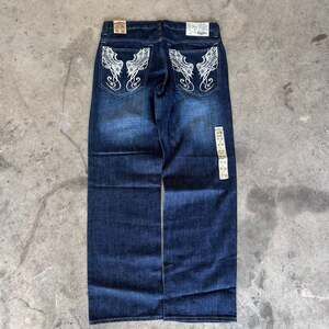 Vintage Y2K Southpole Grunge Gorpcore Loose Baggy Wide Leg Skater Jeans